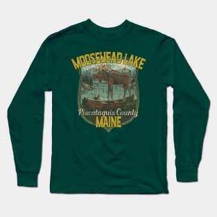 Moosehead Lake Maine 1827 Long Sleeve T-Shirt